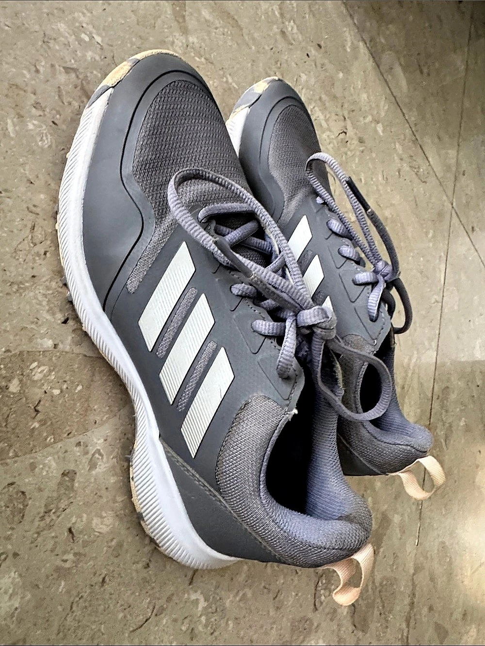 adidas Adizero Impact Turf 2.0 Shades golf Sneakers Gray & White US 7.5